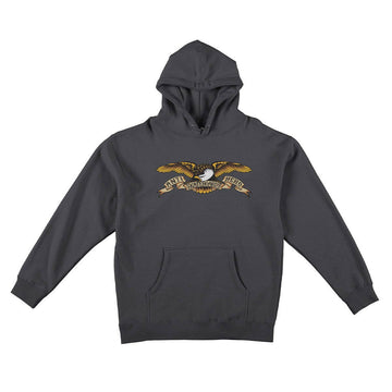 Anti Hero - Eagle Hoodie Charcoal.
