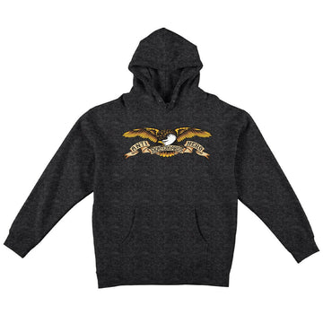 Anti Hero - Eagle Youth Hood Charcoal Heather/Multi.