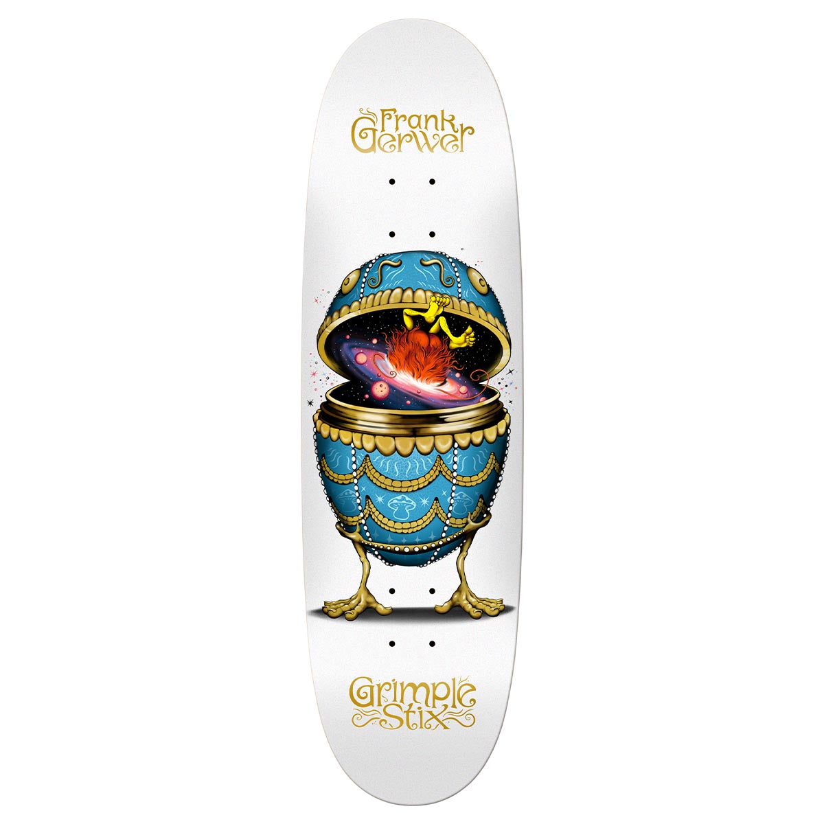Anti Hero Frank Gerwer Grimplestix Fabrage 9.1 Skateboard Deck