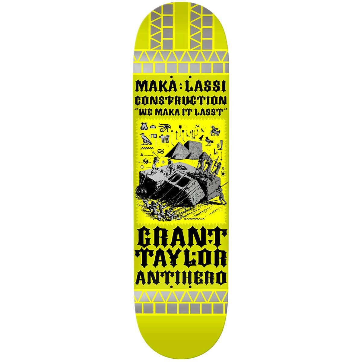 Anti Hero - Grant Taylor Makalassi Construction 8.38 Skateboard Deck.