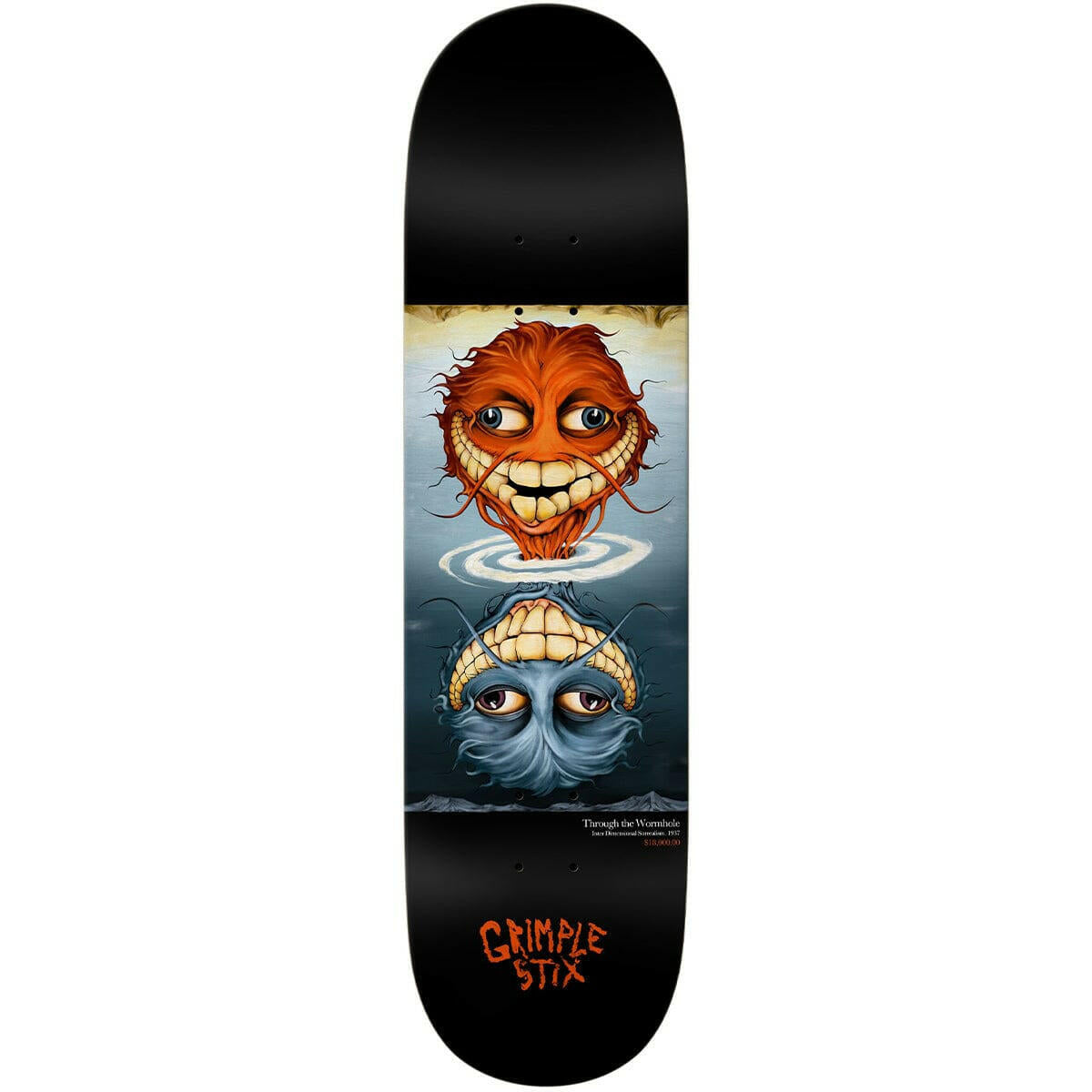 Anti Hero - Grimplestix Fine Art 8.5 Skateboard Deck.