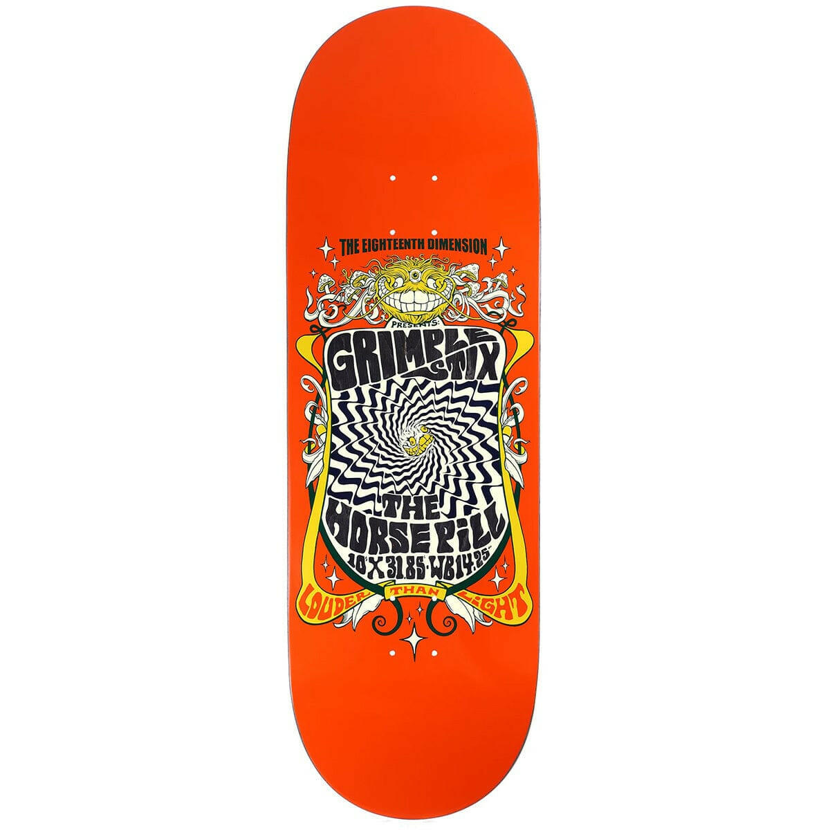 Anti Hero - Grimplestix Litho Horse Pill 10.0 Skateboard Deck.