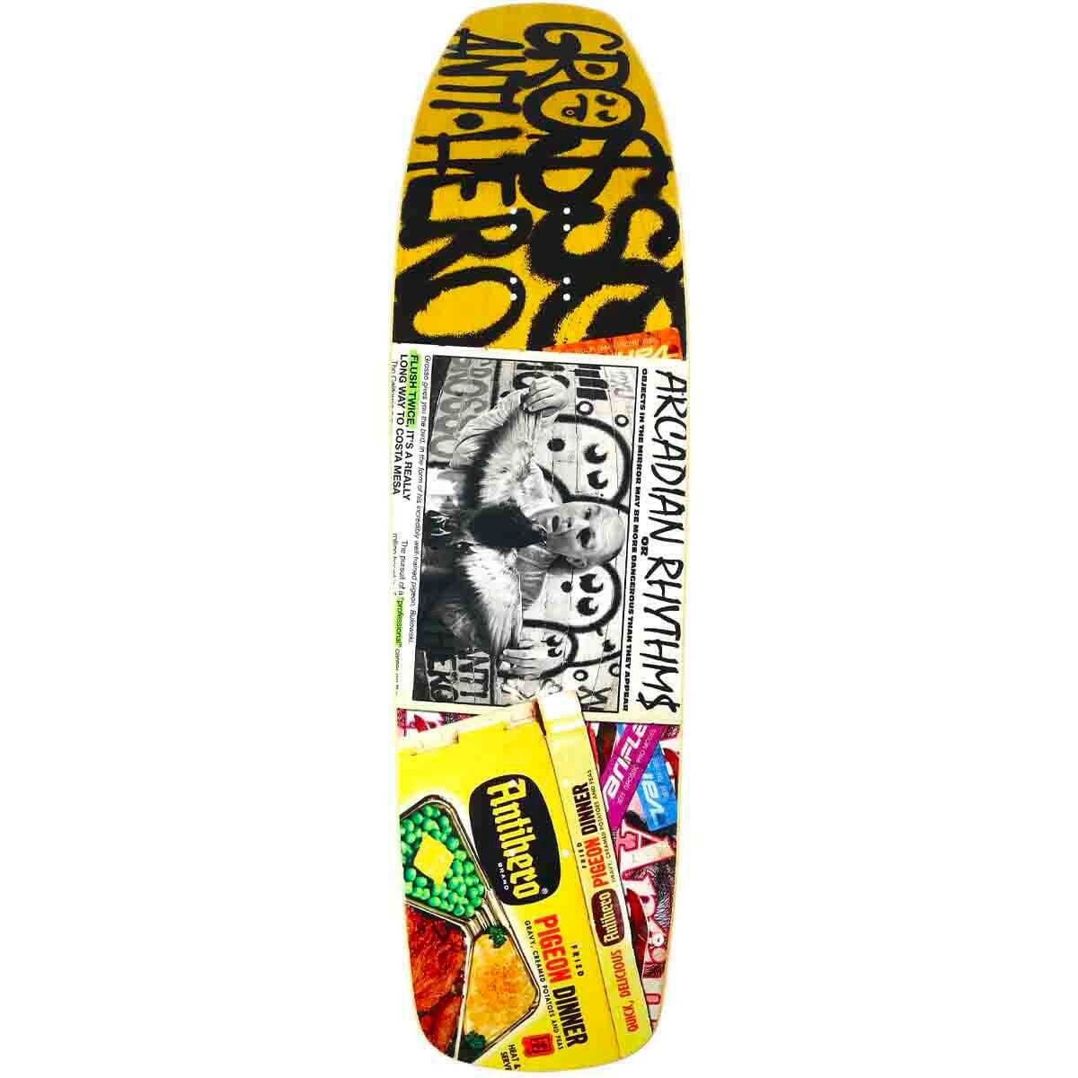 Anti Hero - Jeff Grosso Pigeon Vision 9.25 Skateboard Deck.