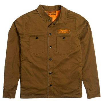 Anti Hero - Hecho Por Skate Shirt Jacket Brown.