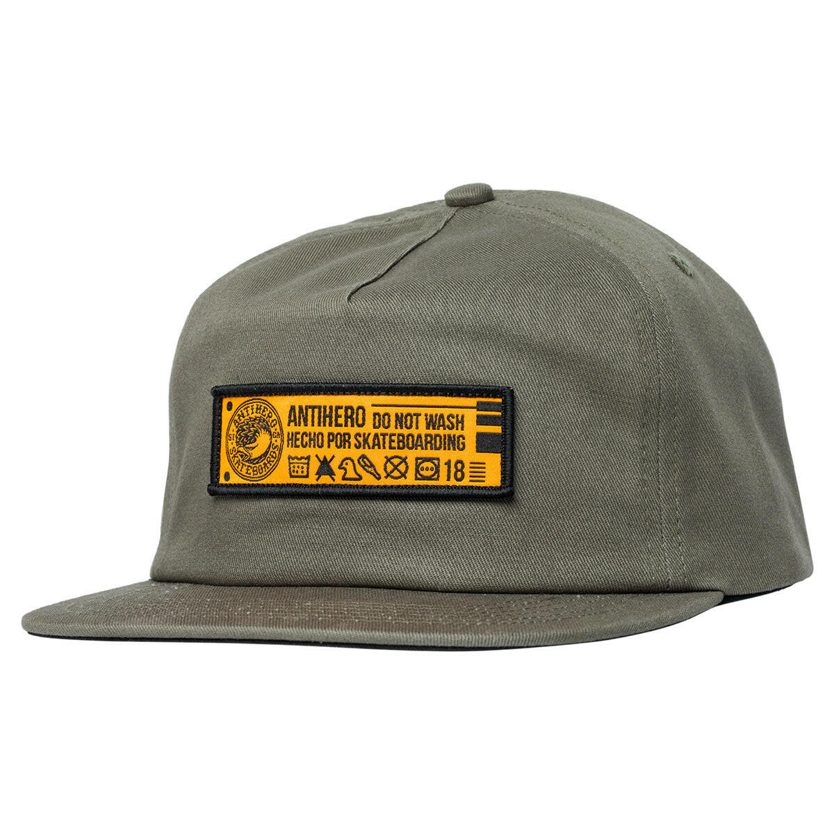 Anti Hero - Hecho Por Skate Snapback Grey.