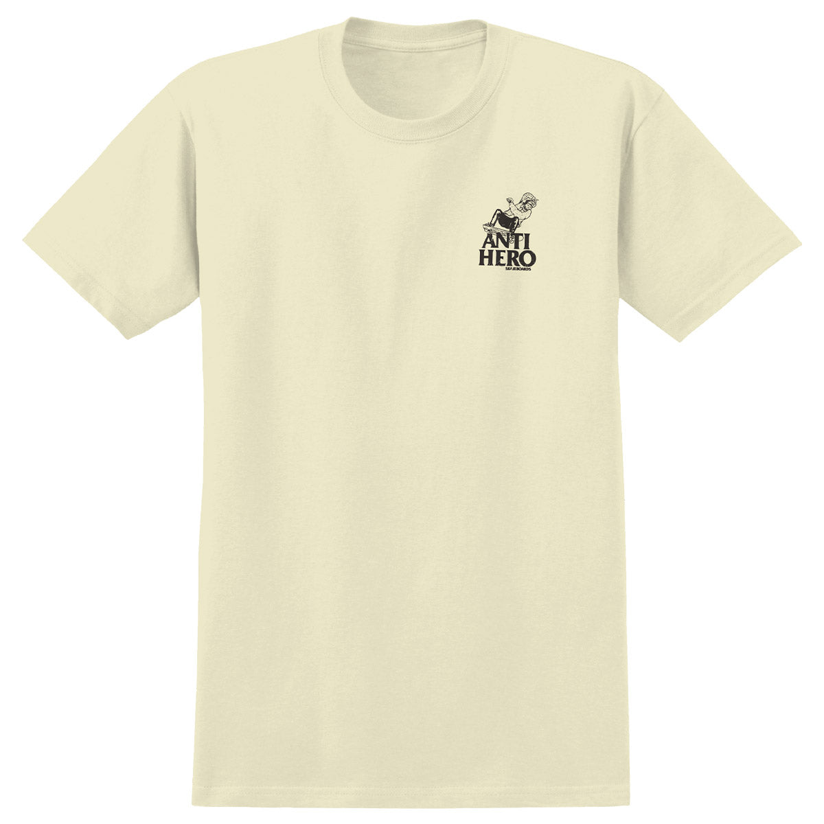 Anti Hero Hewitt Lance Tee Heather Cream Front
