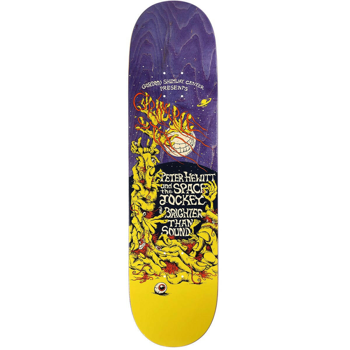 Anti Hero - Peter Hewitt Grimplestix Litho 8.25 Skateboard Deck.