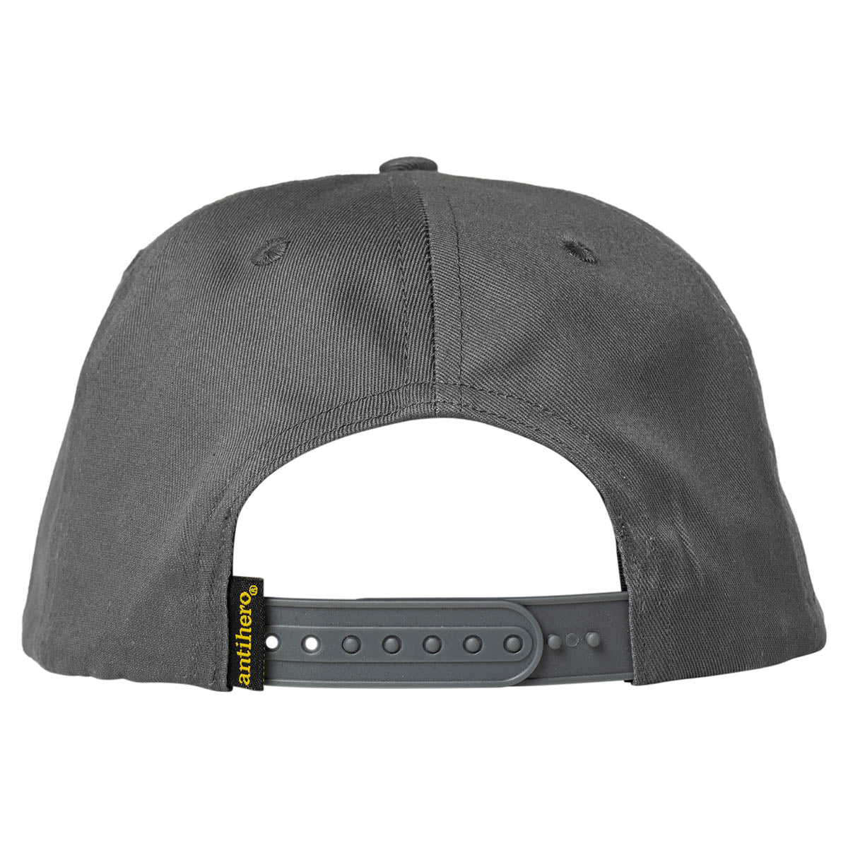 Anti Hero Lil Pigeon Snapback Charcoal/Yellow Back