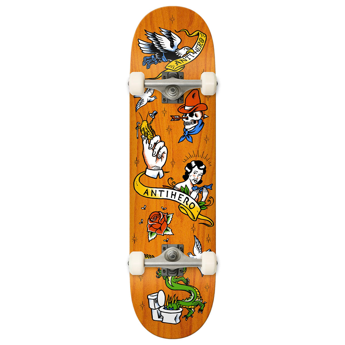 Anti Hero No Regrets 8.06 Complete Skateboard