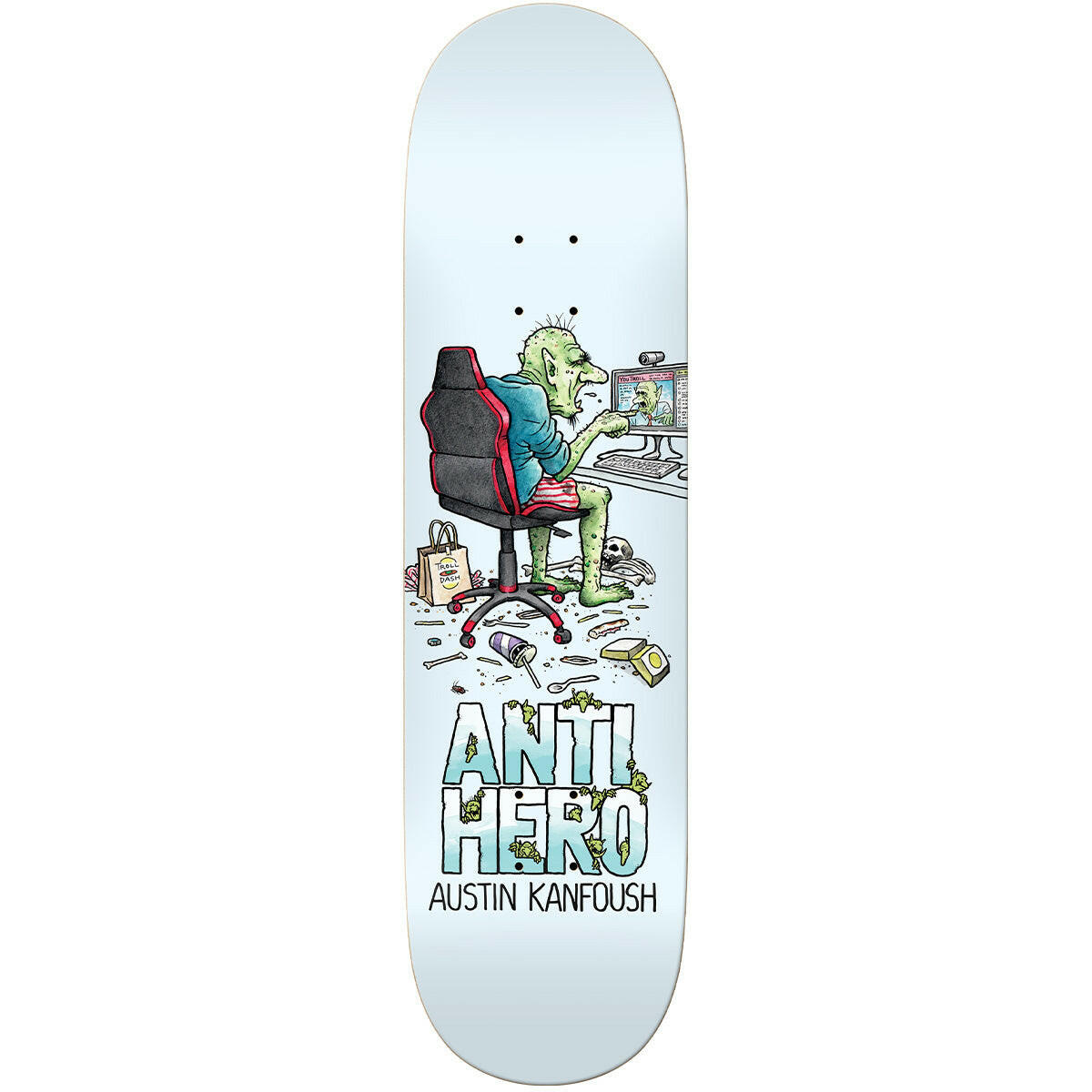 Anti Hero - Austin Kanfoush Trolls 8.62 Skateboard Deck.