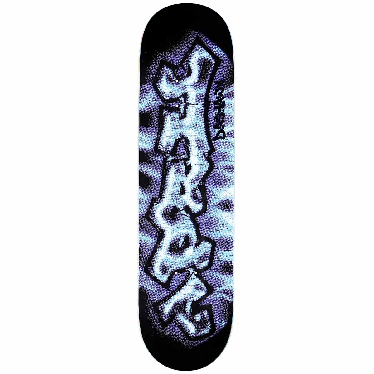April Dashawn Jordan Clear Flame Skateboard Deck