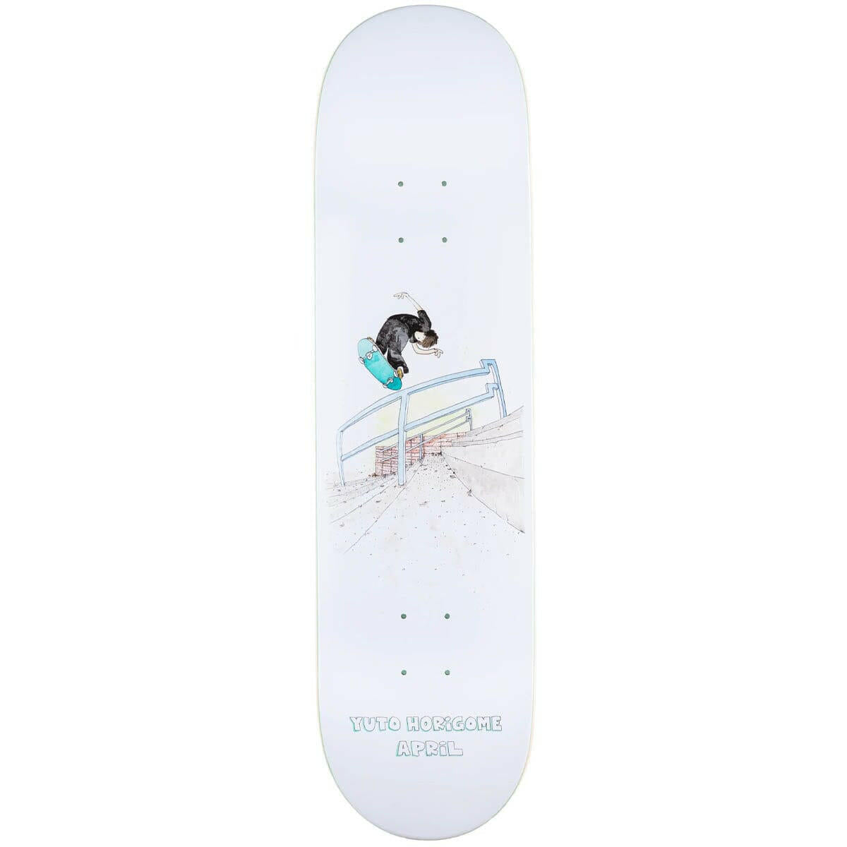 April - Yuto Horigome Sylmar 8.25 Skateboard Deck.