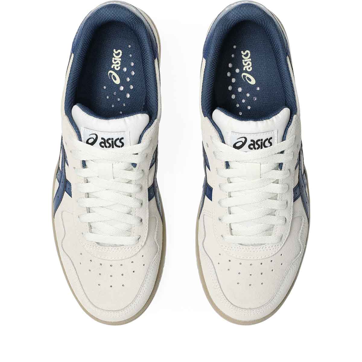 Asics Japan Pro Shoes Cream/Independence Blue Top