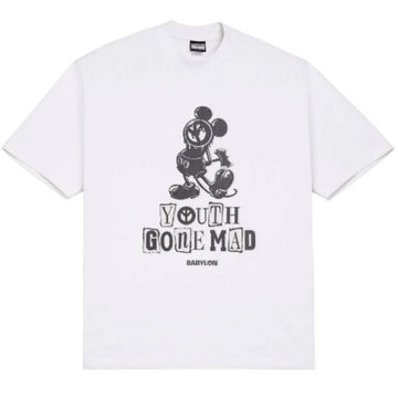 Babylon Youth Gone Mad Tee White