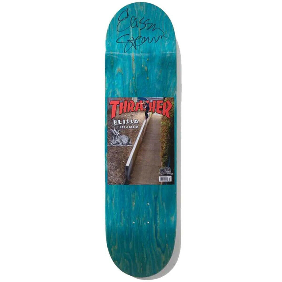 Baker - Elissa Steamer Signed Thrasher Cover 8.25 Skateboard Deck.