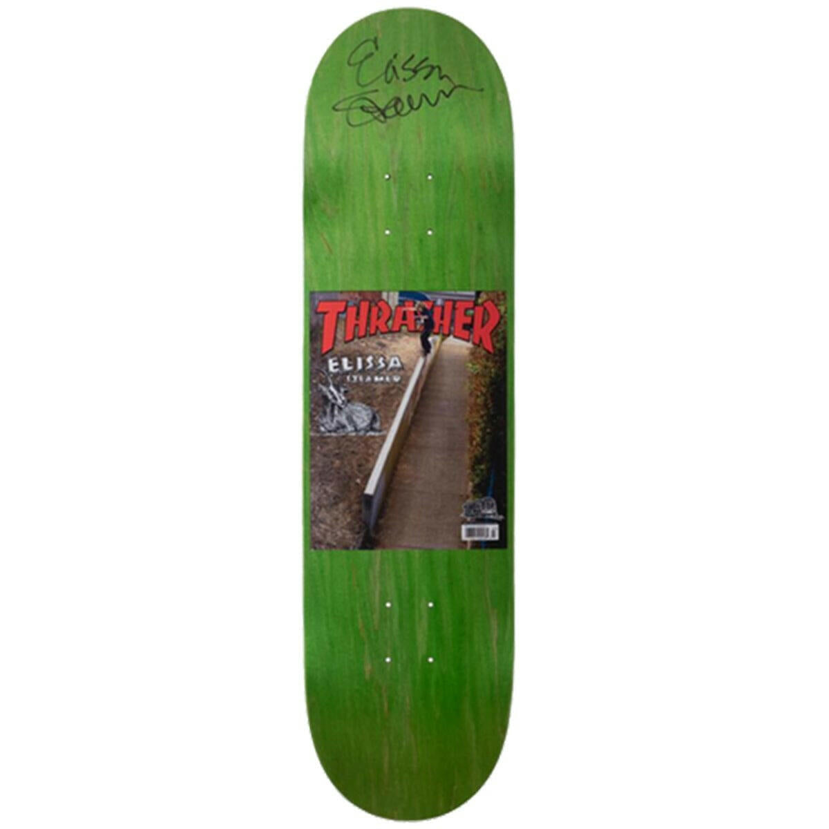 Baker - Elissa Steamer Signed Thrasher Cover 8.25 Skateboard Deck.