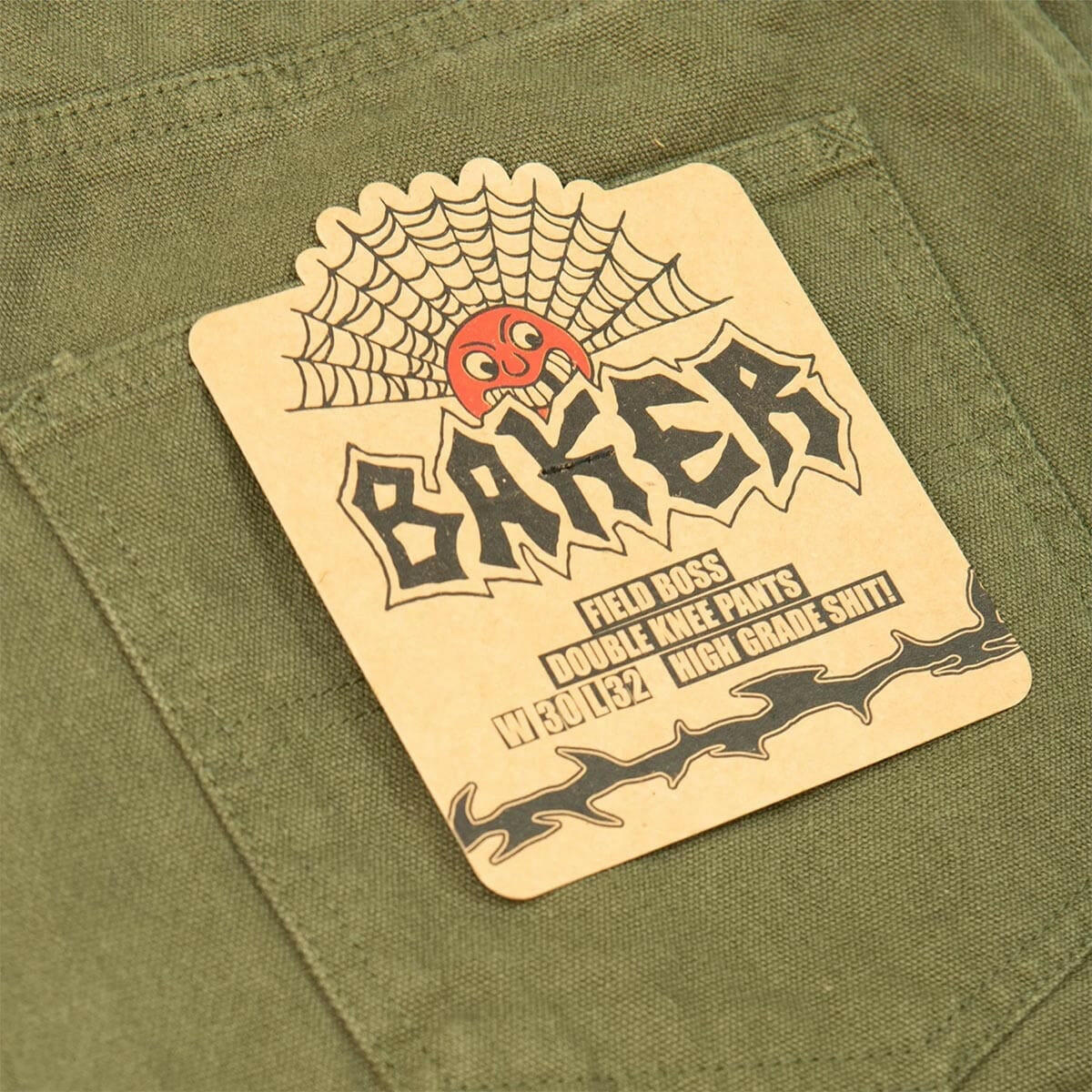 Baker - Field Boss Double Knee Carpenter Pants Olive.