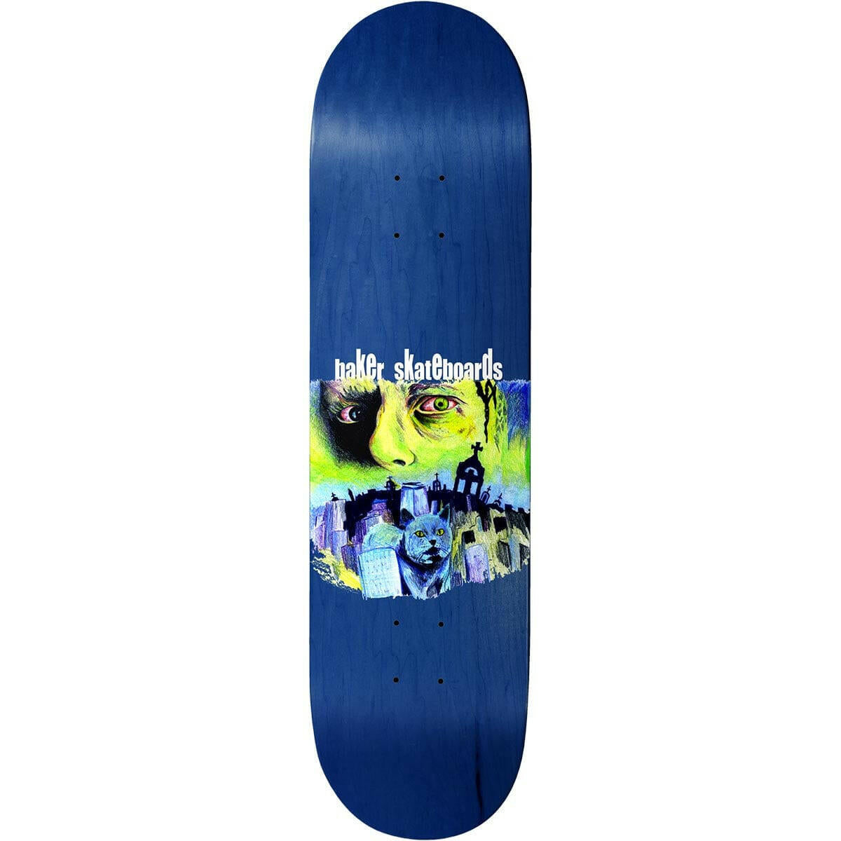 Baker - Figgy Dead Is Better 8.25 Skateboard Deck.