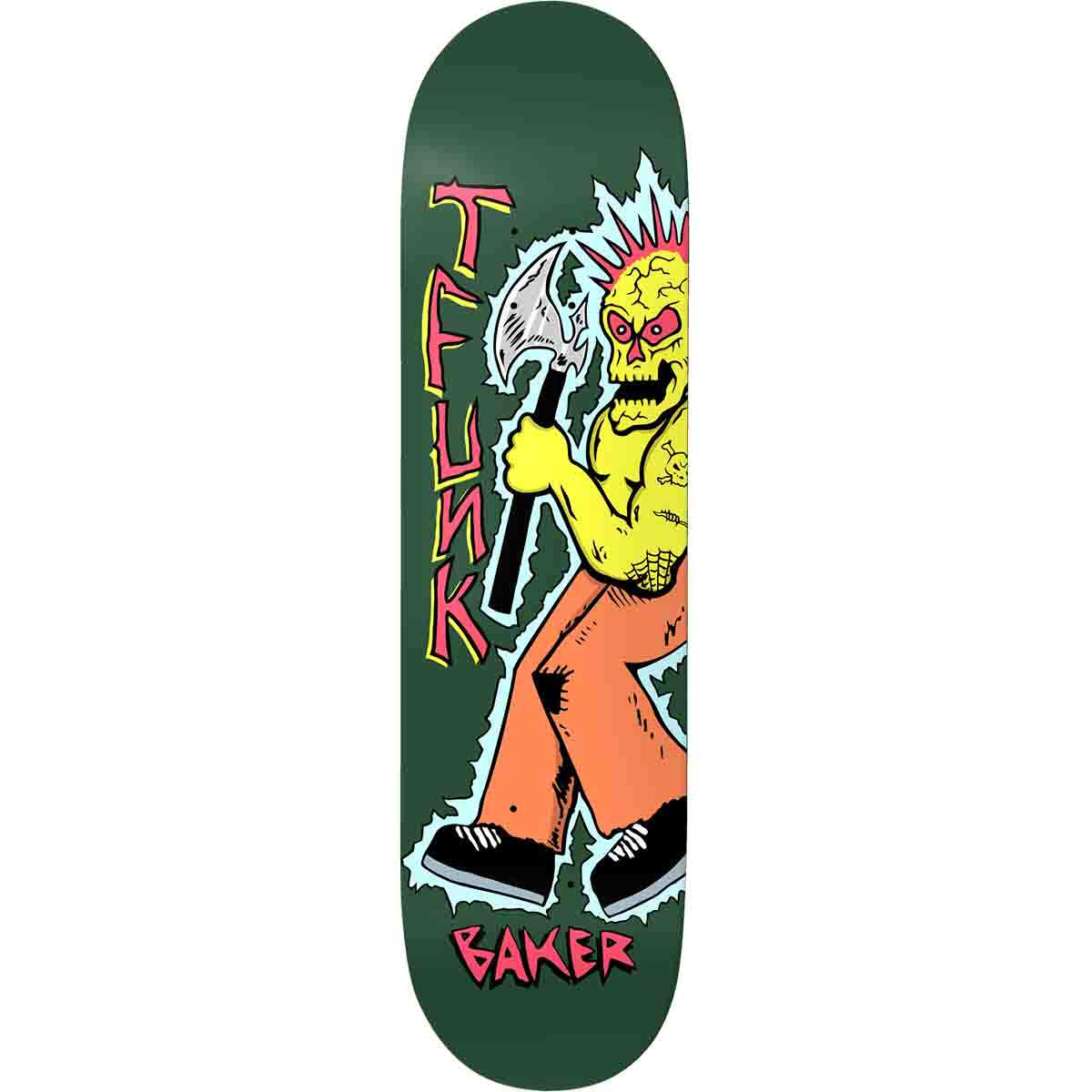 Baker T-Funk Axe Man 8.38 Skateboard Deck