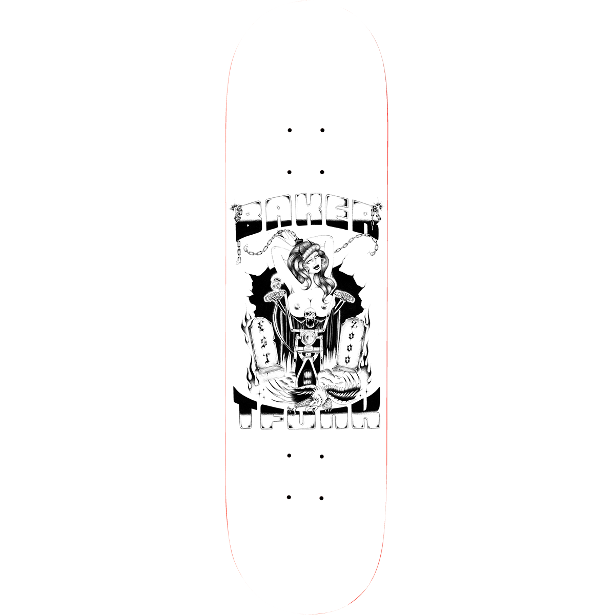 Baker - T-Funk Skate Creep B2 8.5 Skateboard Deck.