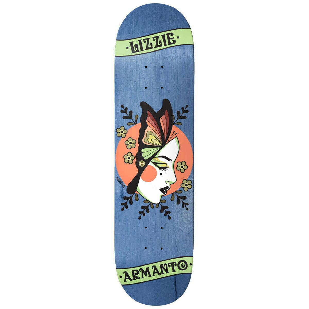 Birdhouse - Lizzie Armanto Butterfly 8.0 Skateboard Deck.