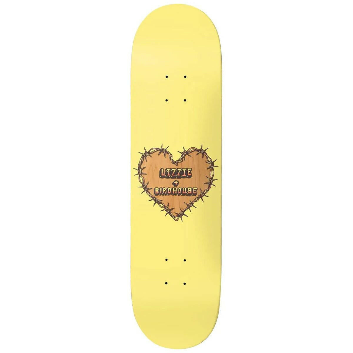 Birdhouse - Lizzie Armanto Heart Protection 8.0 Skateboard Deck.