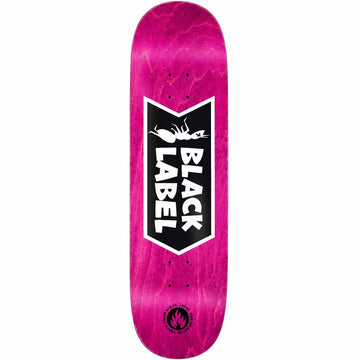 Black Label Ant Logo Pink Skateboard Deck