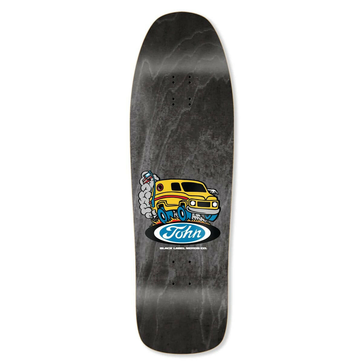 Black Label - John Lucero Man Van 9.88 Reissue Skateboard Deck.
