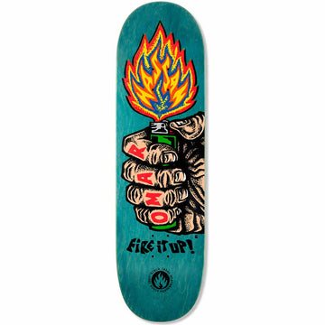 Black Label Omar Hassan Fire It Up 9.0 Skateboard Deck