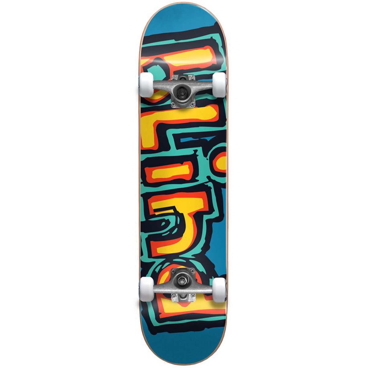 Blind Matte OG Logo Bright Red/Teal 7.75 Complete Skateboard