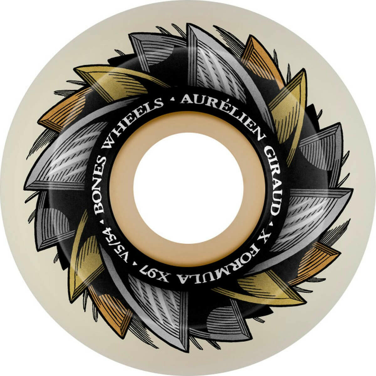 Bones - XF Giraud Sender Bender 54MM 97A V5 Sidecut Skateboard Wheels.