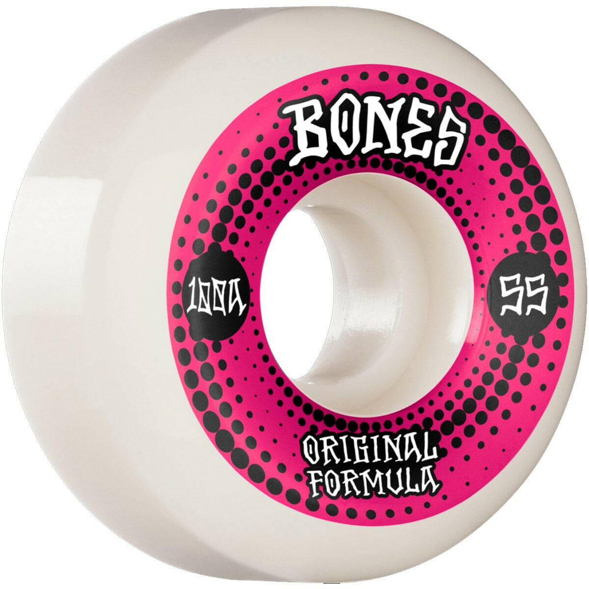 Bones - Originals 55MM 100A V5 Side-Cut Skateboard Wheels.