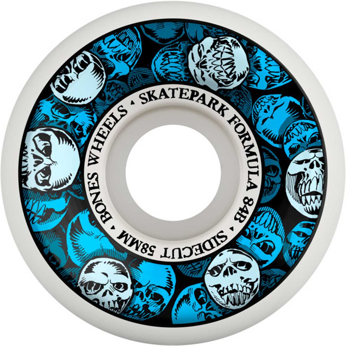 Bones SPF 58MM 104A P5 Sidecuts Skateboard Wheels