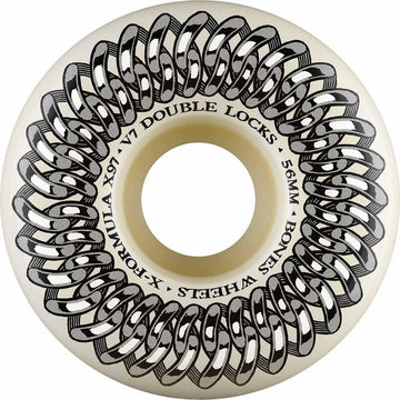 Bones - XF 56MM 97A V7 Double Lock Skateboard Wheels.