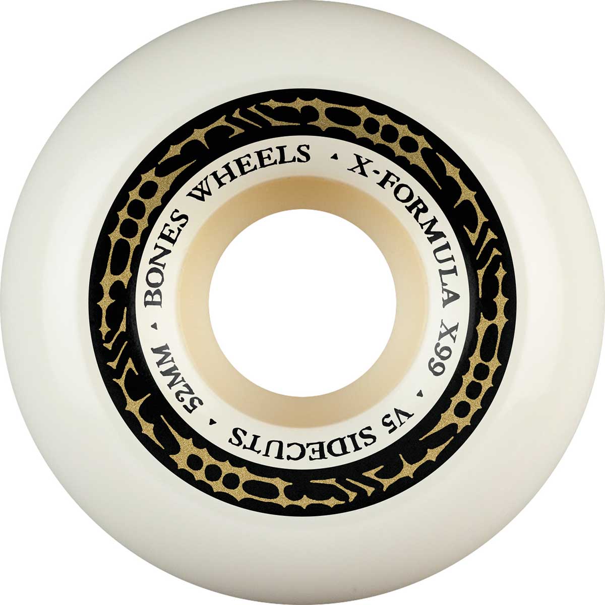 Bones XF 52MM 99A V5 Sidecuts Skateboard Wheels
