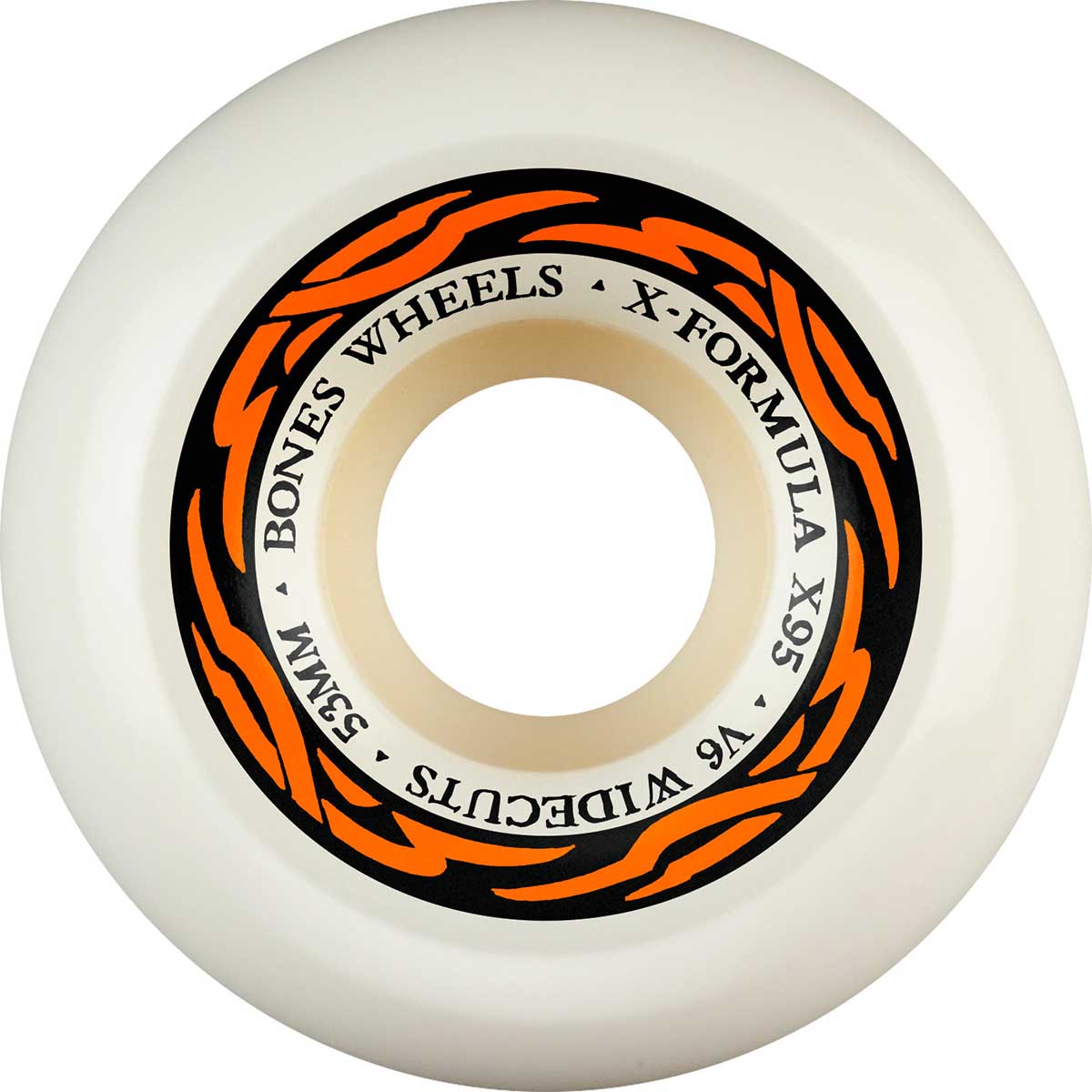 Bones XF 53MM 95A V6 Widecuts Skateboard Wheels