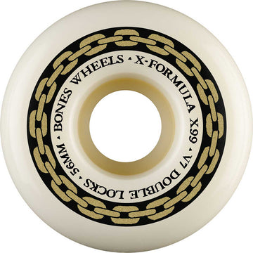 Bones XF 56MM 99A V7 Double Locks Skateboard Wheels