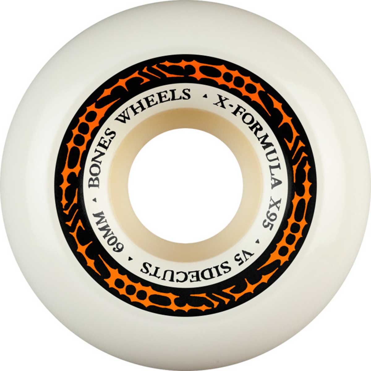 Bones XF 60MM 95A V5 Sidecut Skateboard Wheels