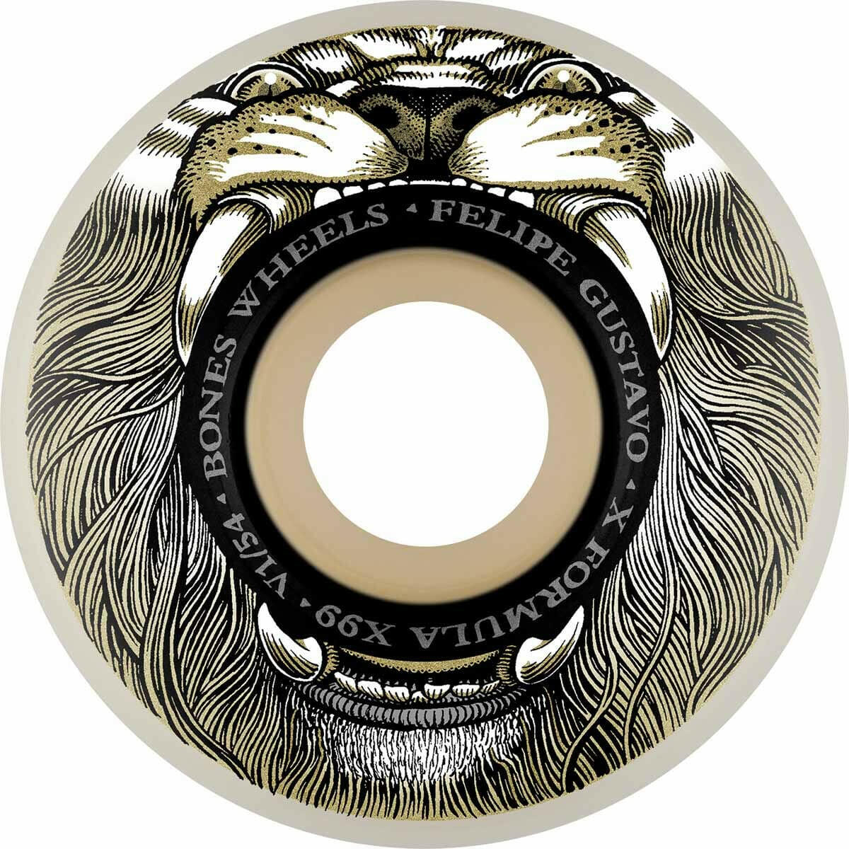 Bones - XF Gustavo Mane Event 54MM 99A V1 Standard Skateboard Wheels.