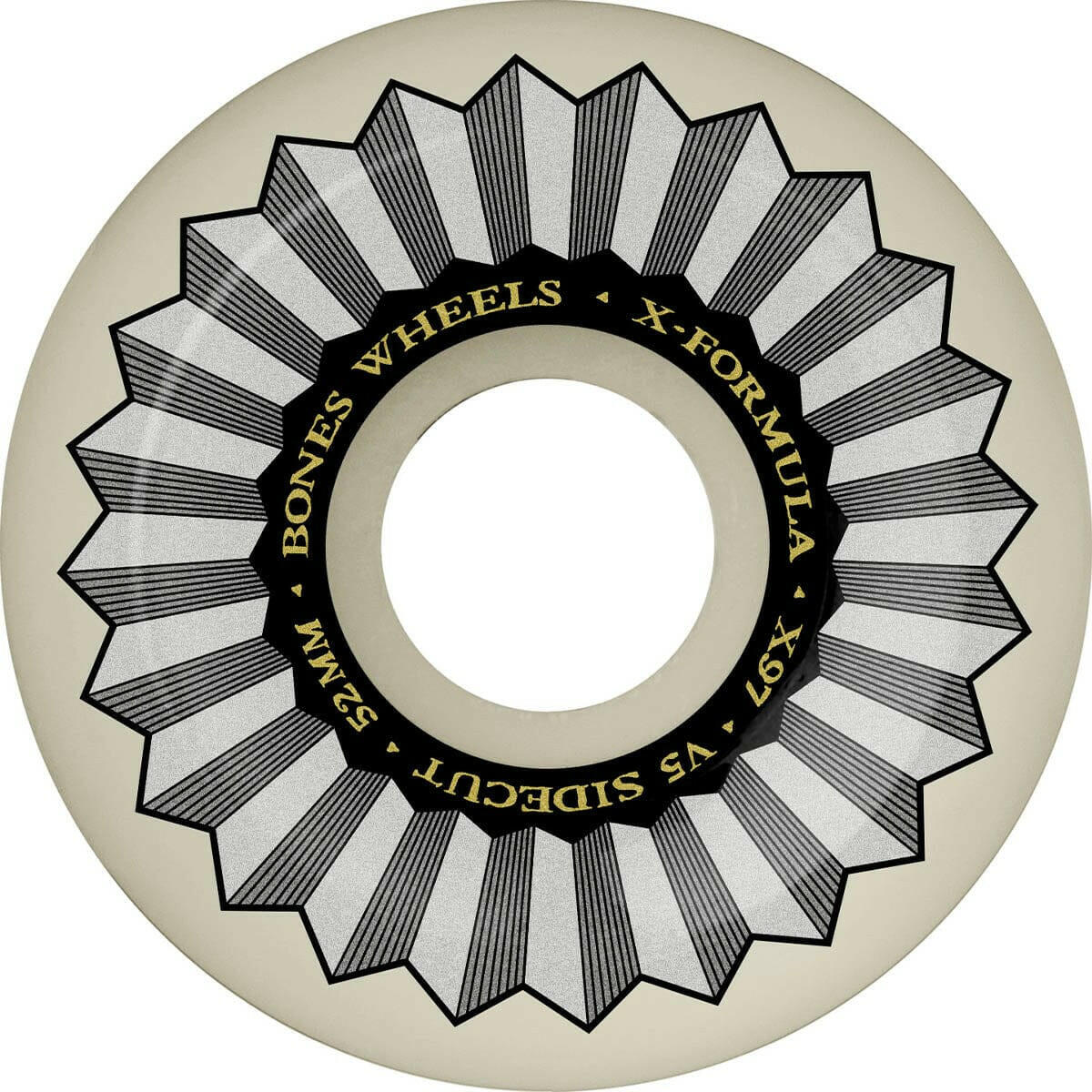Bones - XF 52MM 97A V5 Sidecut Skateboard Wheels.