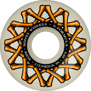Bones - XF 56MM 95A V6 Widecut Skateboard Wheels.