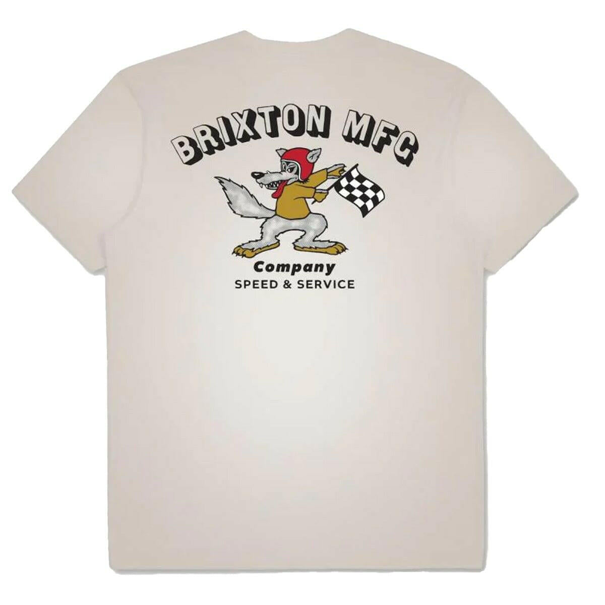 Brixton - Wynmore Heavyweight Tee Cream Classic Wash.