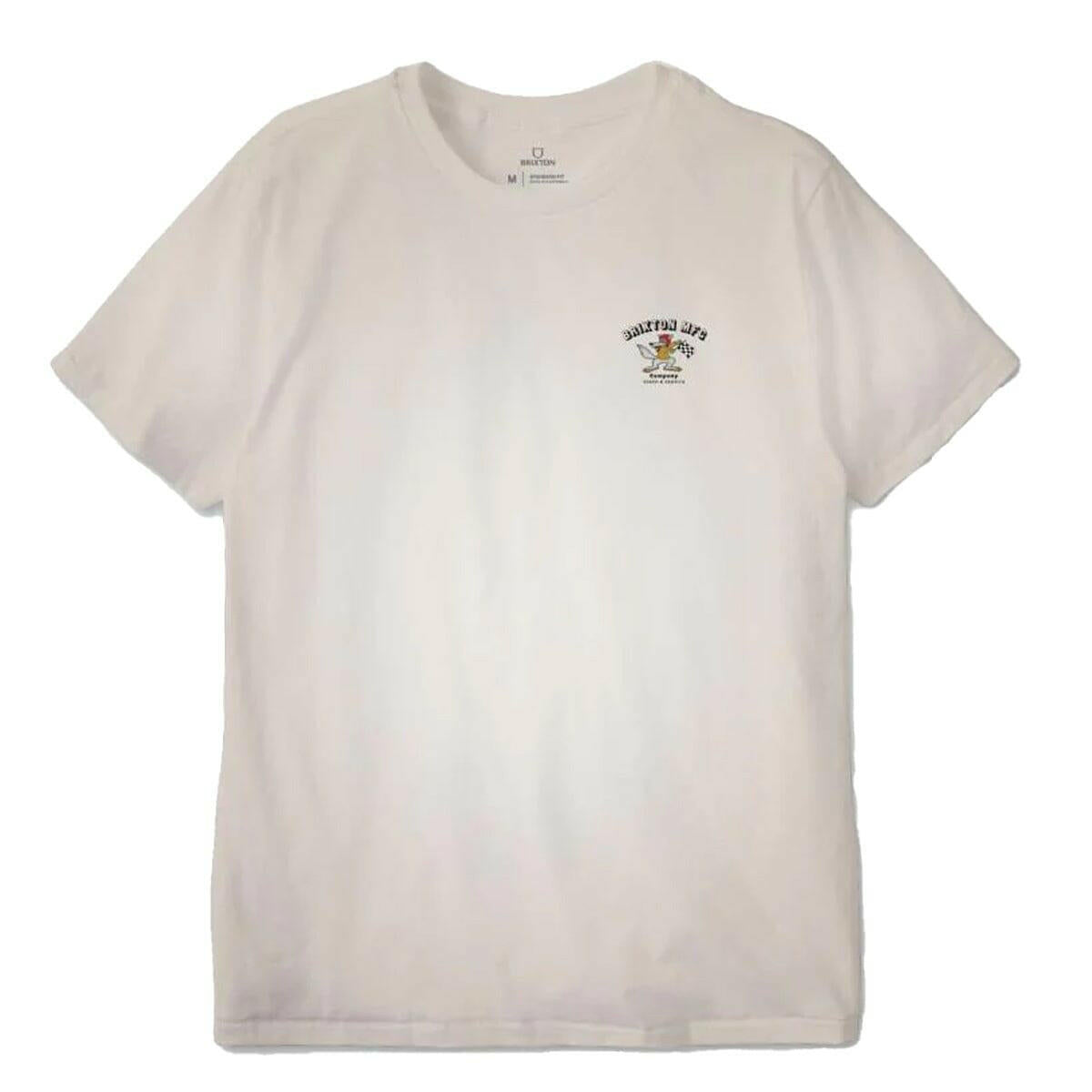 Brixton - Wynmore Heavyweight Tee Cream Classic Wash.