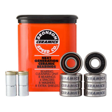 Bronson - Ceramic Skateboard Bearings.