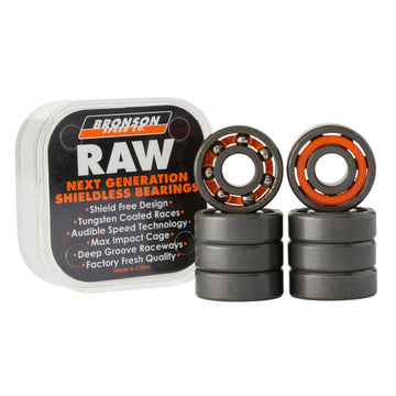 Bronson - Raw Skateboard Bearings.