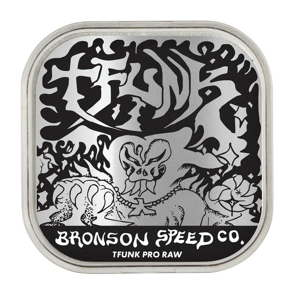 Bronson - T-Funk Raw Skateboard Bearings.