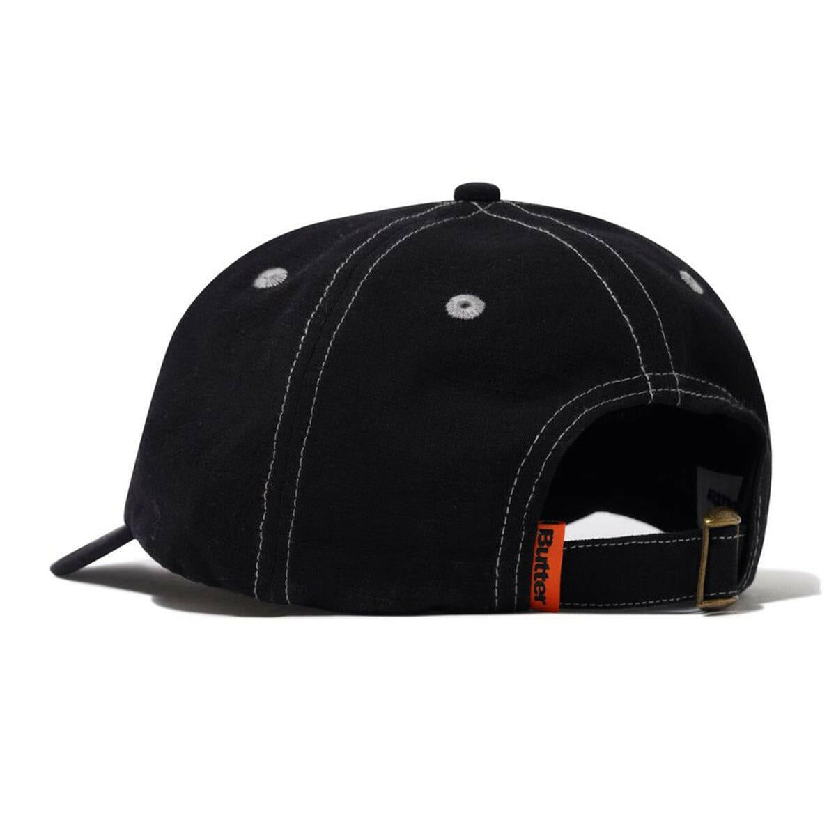 Butter Goods - Abseil 6 Panel Cap Black.