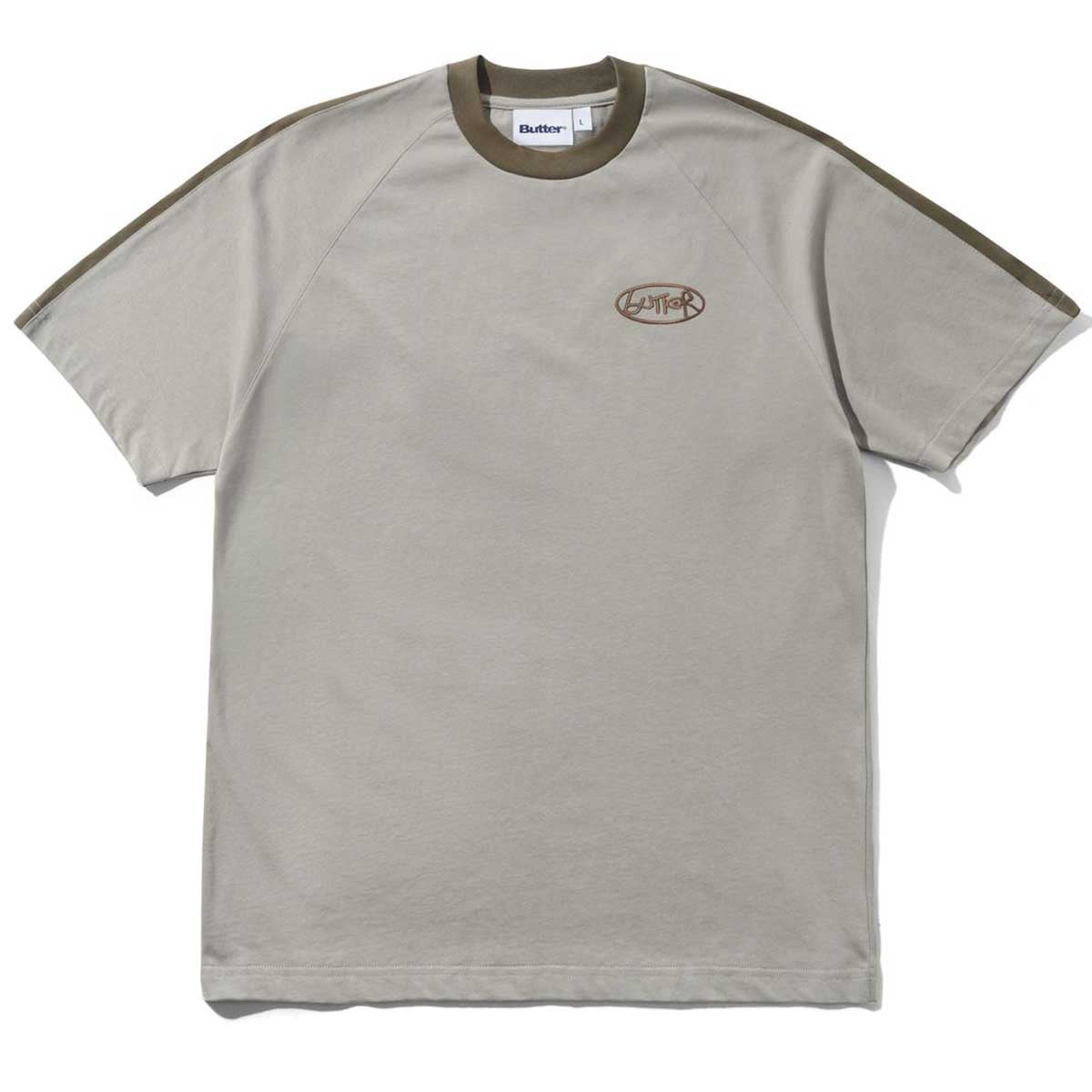 Butter Goods - Abseil Panel Tee Cement/Moss