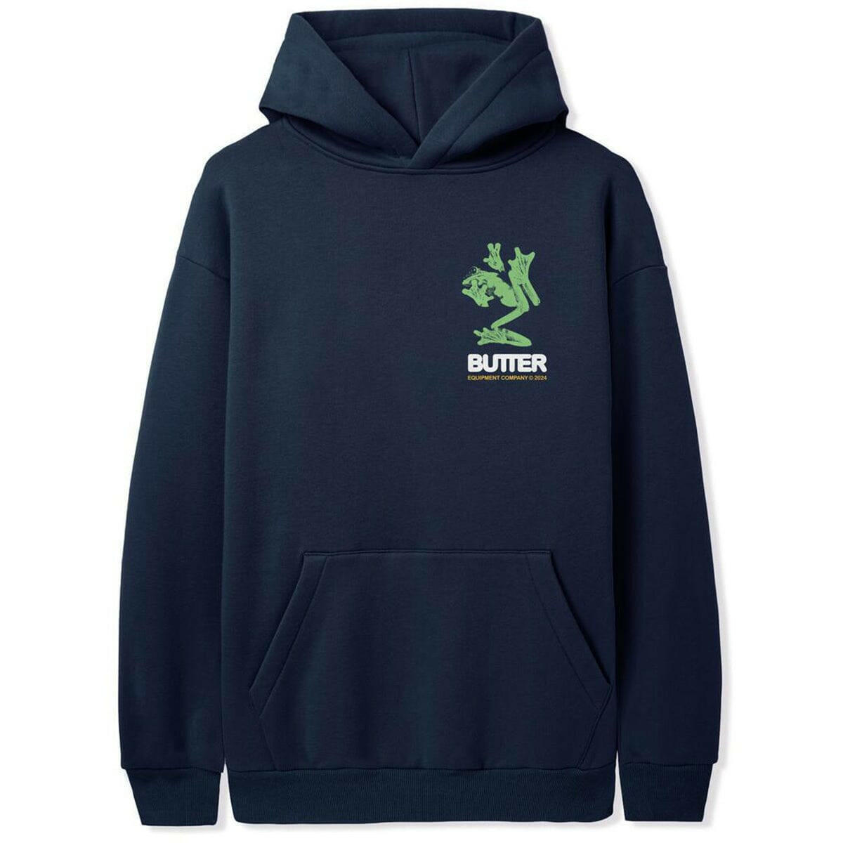 Butter Goods - Amphibian Hoodie Navy.