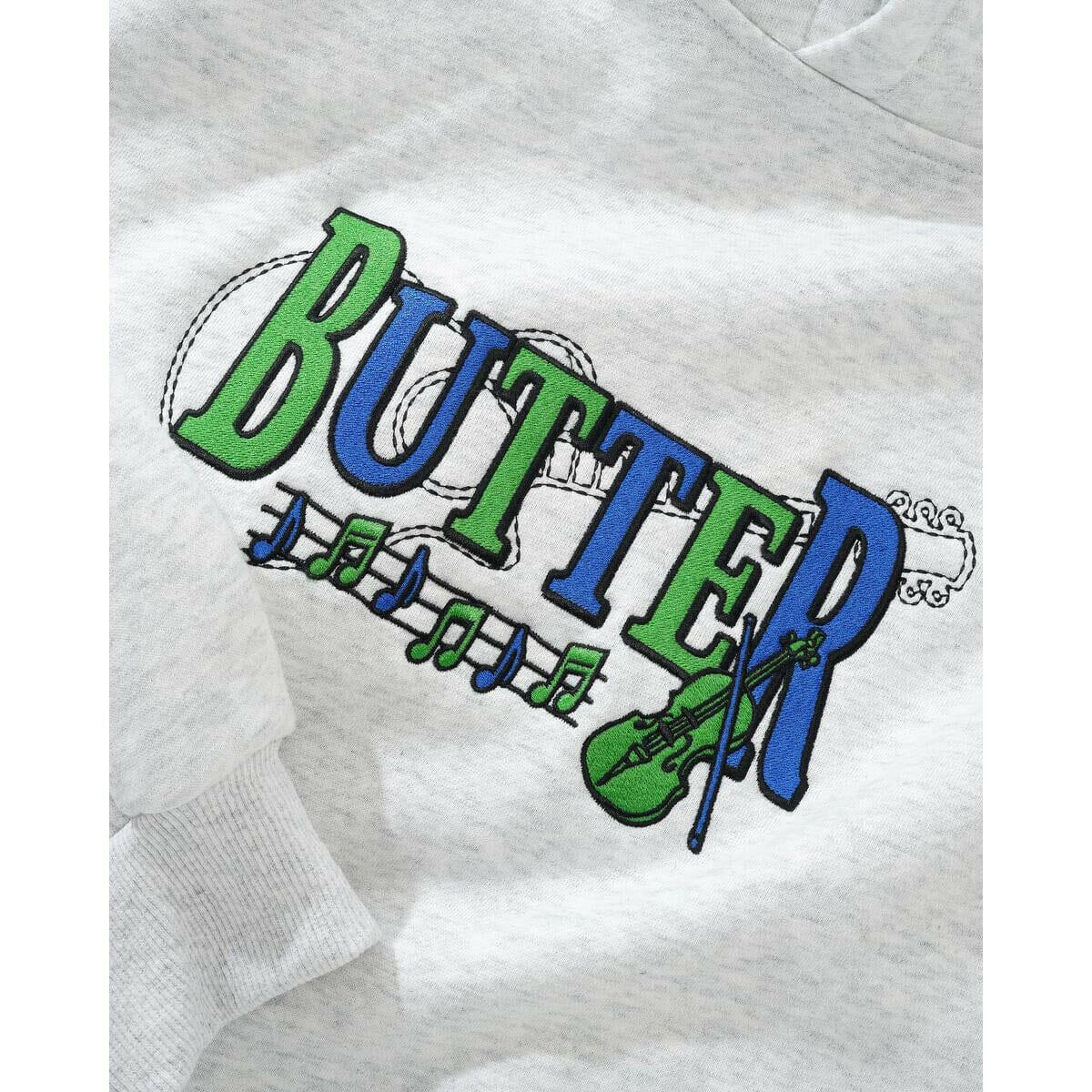 Butter Goods - Arrangement Hoodie Ash.